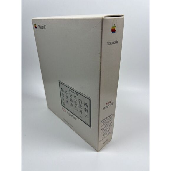 McIntosh Apple HyperCard 1987 COMPLETE - Picture 2 of 16